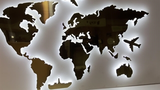 تابلو نقشه جهان