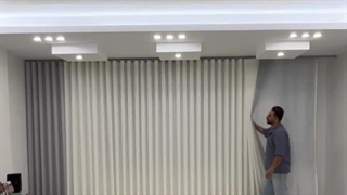 پرده مینیمال 5 متری بهترین جایگزین برای پرده پانچ