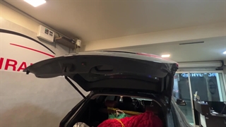 تعمیر و راه اندازی جک برقی صندوق سانتافه نورپردازی کامل داخل کابین و نصب هدلایت پرژکتور سانتافه