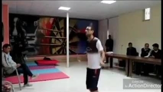 هادی مقدری رکورد دار طناب زنی