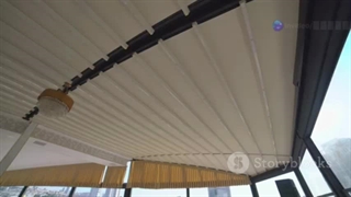 سقف متحرک پارچه ای نوآوری در سایبان شایسته