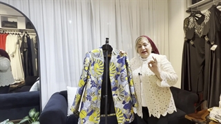 کت ژاکارد مزونی | خرید و قیمت کت زنانه ژاکارد مجلسی مزون تندیس