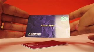 چاپ کارت صرافی IX Broker - مانی کارت