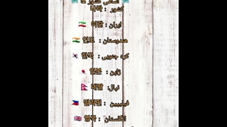 {اسامی کشور ها به کره ای}^-^