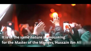 عزاداری با ماهیت عزاداری امام حسین (ع) برای شهید سید حسن نصرالله - انا علی العهد