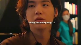 Happy birthday yoongiaaaa