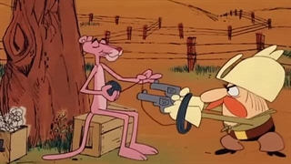 The Pink Panther in "Little Beaux Pink"