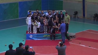 مسابقات فوتسال جام همدلی به پایان رسید