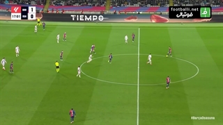 خلاصه بازی بارسلونا 3-0 اوساسونا