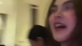 میکا و گریس و فریا در پشت صحنه ی سریال جواهر بخش ای