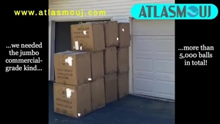 ساخت استخر توپ خانگی