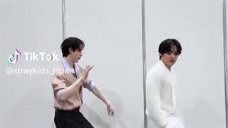 چالش تیک تاک استری کیدز (بنگچان و لینو) با آهنگ Levitating