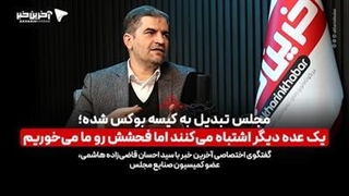 قاضی‌زاده هاشمی: مجلس تبدیل به کیسه بوکس شده؛ یک عده دیگر اشتباه می‌کنند اما فحشش را ما می‌خوریم