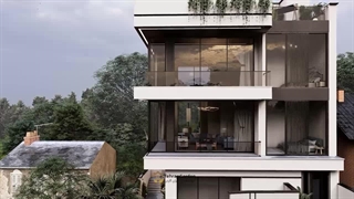 طراحی نمای ساختمان ویلایی | تهران گاردن