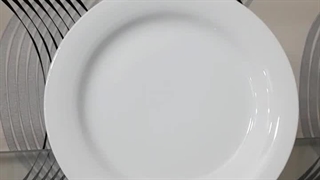 پیش دستی میوه خوری سفید چینی زرین مناسب هتل و رستوران