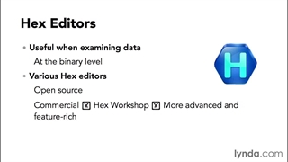 Computer Forensics Essential Training - 02 Preparing for a Computer Forensics Investigation - 06 hexeditors