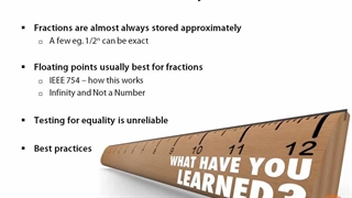Math for Programmers - 05.Floating Point Numbers - 13.Summary