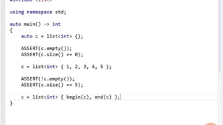 Pluralsigh Modern C Plus Plus Libraries - 04_06 list