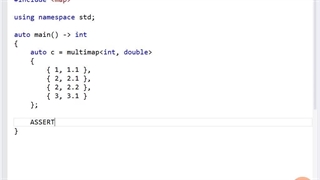 Pluralsigh Modern C Plus Plus Libraries - 05_05 multimap