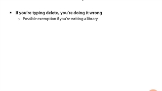Pluralsight C Plus Plus Advanced Topics - 01_04. Some Rules