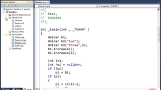 Pluralsight C Plus Plus Advanced Topics - 06_04. Demo Default Parameters