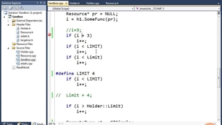 Pluralsight C Plus Plus Advanced Topics - 06_12. Demo Warnings