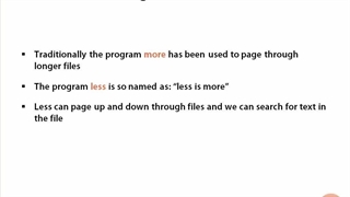 Pluralsight Linux Command Line Interface CLI Fundamentals - 03_05-Paging Data With More and Less
