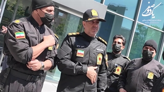 بازسازی صحنه جرم اراذل اوباش عاملان درگیری تخریب در خیابان شهید بهشتی عباس آباد