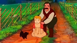 حنا دختری در مزرعه