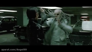 سکانس درگیری در ماتریکس قسمت دو قلوهای روحی سفید