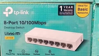 سوئیچ شبکه تی‌پی‌لینک TP-Link LS1008 – راه‌حل ساده برای گسترش شبکه داخلی