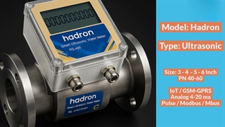 فلومتر - لیترشمار - کنتور بهداشتی استیل دیجیتال التراسونیک | 3 اینچ | SEPTECH