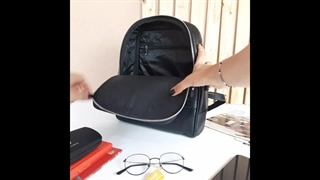 معرفی و آنباکس کوله پشتی چرم طبیعی مدل B110 از برند چرم آتریس