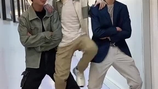 چالش با ایمان و سی ان و فلیکس در پشت صحنه ی سریال جواهر بخش ای