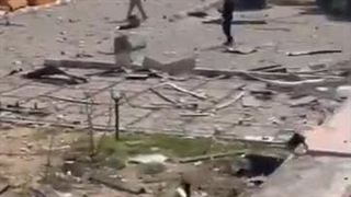 انفجار گسترده در بندرعباس