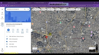 جانمای مکان سند تکبرگ روی گوگل Maps با اکسل و بدون نیاز به نصب