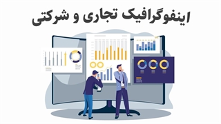 قالب اینفوگرافیک پاورپوینت برای کسب‌وکار | حرفه‌ای و قابل ویرایش