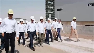 بازدید مدیران ارشد گروه صنایع پتروشیمی خلیج‌فارس از پروژه پلی اتیلن سنگین گچساران