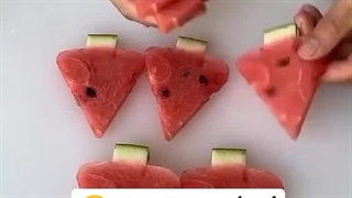 هندوانه اینجوری برش بزن