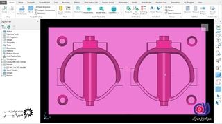تمرین پاورمیل قالب ریخته گری