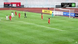 بازی فوتبال بانوان ایران و ژاپن (11 بر صفر)