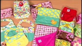 نحوه دوختن پیش بند برای نوزاد