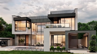 طراحی و ساخت ویلا دوبلکس در چهارباغ | شرکت مدرن ویلا