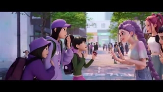 انیمیشن شکارچیان شیاطین کی پاپ دوبله فارسی با اهنگ های دوبله فارسی بدون سانسور