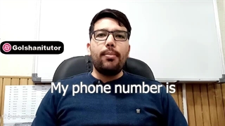 نحوه گفتن شماره تلفن به زبان انگلیسی