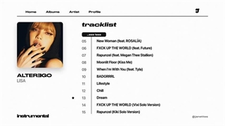 بی کلام آهنگ dream از لیسا ( درخواستی )