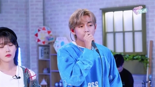 اجرای آیو و کیم تهیونگ( V-BTS)Ending second by iu