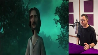 پشت میکروفن دوبله انیمیشن شاه شاهان با صدای وحید آذری