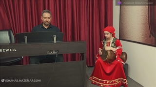 تنبک نوازی" خانم  دیبا "-همنوازی با پیانو & بداهه نوازیShahab nazer fassihi