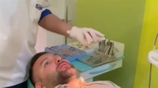 درمان جلو آمدگی فک پایین بیمار عزیزمون با ارتودنسی